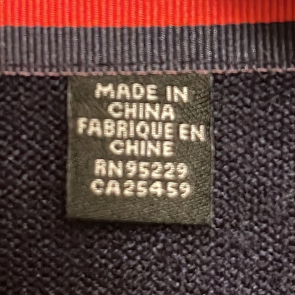 Men’s blue Ted Baker size 6 navy crewneck sweater - Picture 3 of 6